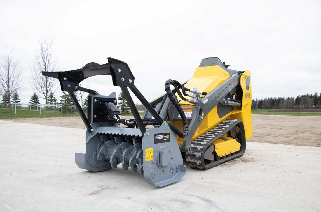 skid steer mulcher, mulcher skid steer, skid steer size chart